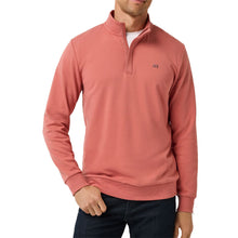 Load image into Gallery viewer, TravisMathew Cloud 2.0 Mens Golf 1/4 Zip - Brick Dust/XL
 - 1