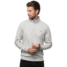 Load image into Gallery viewer, TravisMathew Cloud 2.0 Mens Golf 1/4 Zip - Hthr L Gry 0hlg/XXXL
 - 4