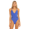 Isabella Rose Queensland High Leg Blue One Piece Womens Swimsuit