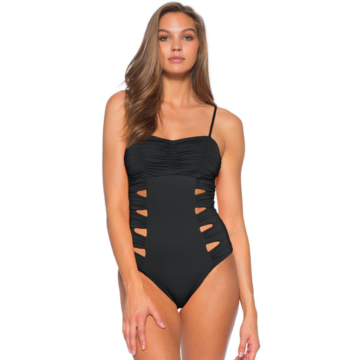 Soluna Swim Clear Skies Black 1PC Womens Swimsuit - Black/L