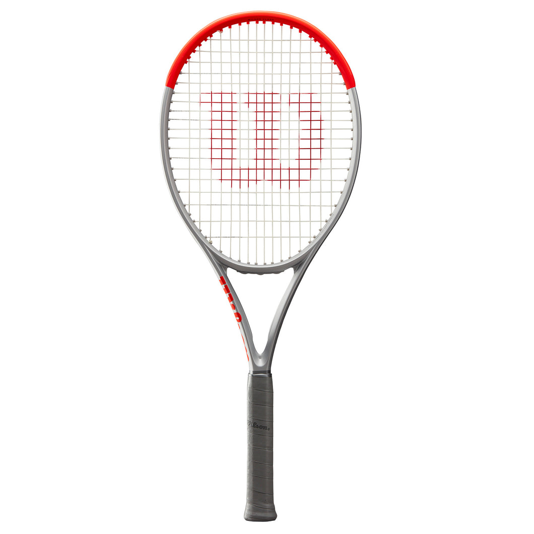 Wilson Clash 100 Silver Unstrung Tennis Racquet - 27./4 1/2