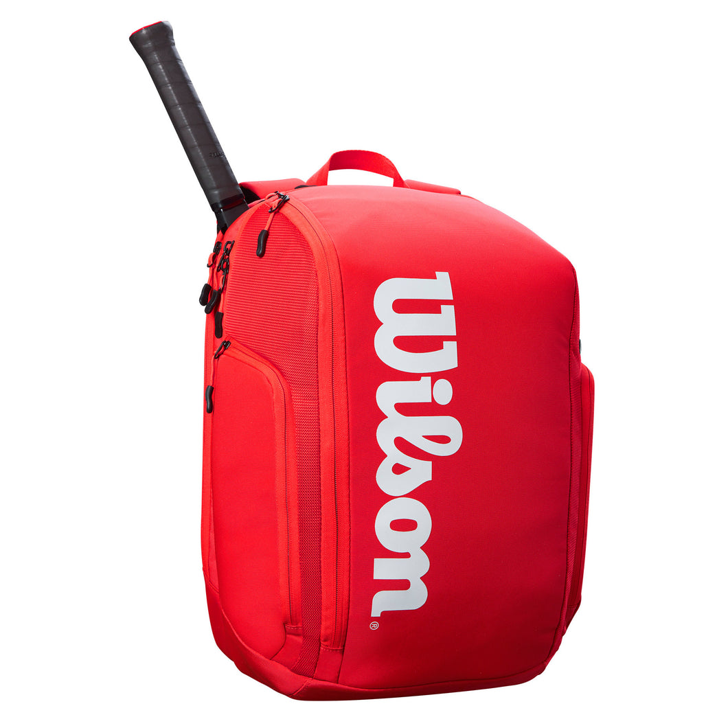 Wilson Super Tour Red Tennis Backpack - Red