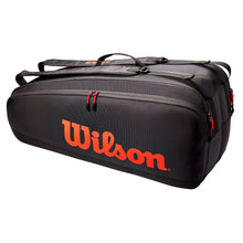 Load image into Gallery viewer, Wilson Tour 6 Pack Tennis Bag - Red/Black
 - 7