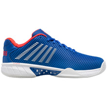 Load image into Gallery viewer, K-Swiss Hypercourt Express 2 Mens Tennis Shoes 2 - 14.0/BL/WT/BERRY 444/D Medium
 - 1