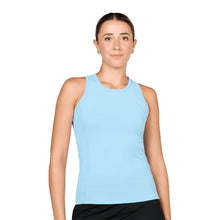 Load image into Gallery viewer, Sofibella UV Colors Womens Tennis Tank Top - Cloud/2X
 - 9