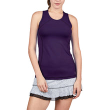 Load image into Gallery viewer, Sofibella UV Colors Womens Tennis Tank Top - Plum/2X
 - 7