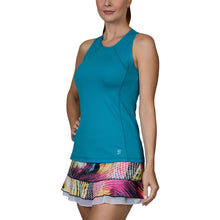 Load image into Gallery viewer, Sofibella UV Colors Womens Tennis Tank Top - Surfer/2X
 - 10