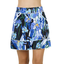 Load image into Gallery viewer, Sofibella Golf Colors 18in Womens Golf Skort - Blue Garden/2X
 - 5