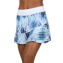 Load image into Gallery viewer, Sofibella Airflow 14 Inch Womens Tennis Skirt - Speed Lines/2X
 - 17