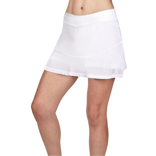 Sofibella Airflow 14 Inch Womens Tennis Skirt - White/2X