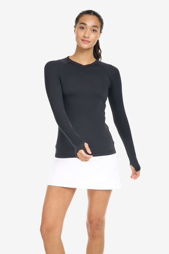 BloqUV Women's Active V-Neck Shirt