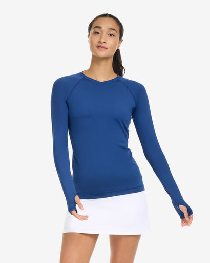 BloqUV Women's Active V-Neck Shirt
