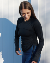 Load image into Gallery viewer, BloqUV Women's Drawstring Crew Shirt
 - 32