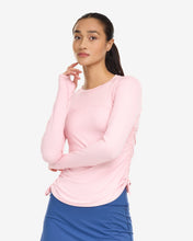 Load image into Gallery viewer, BloqUV Women's Drawstring Crew Shirt
 - 39