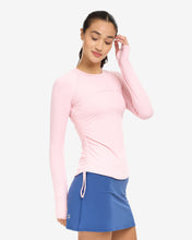Load image into Gallery viewer, BloqUV Women's Drawstring Crew Shirt
 - 40