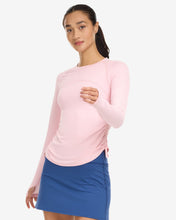 Load image into Gallery viewer, BloqUV Women's Drawstring Crew Shirt
 - 36