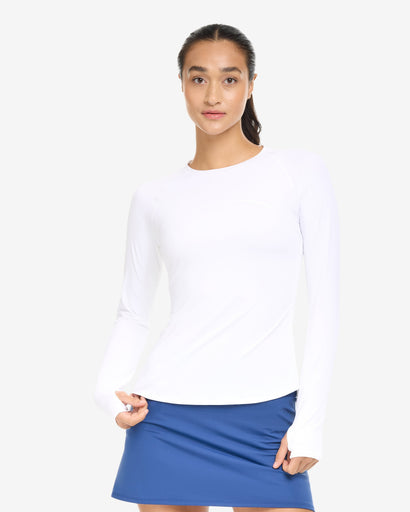 BloqUV Women's Drawstring Crew Shirt