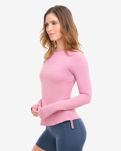 BloqUV Women's Drawstring Crew Shirt
