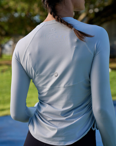 BloqUV Women's Drawstring Crew Shirt