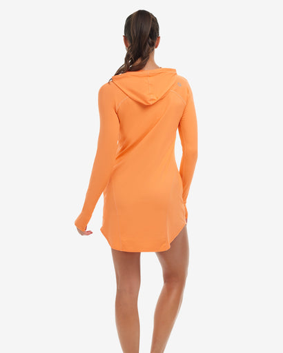 BloqUV Women's Hoodie Dress Relaxed
