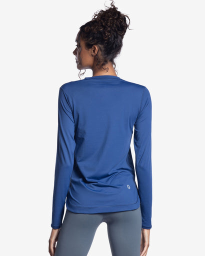 BloqUV Women's Scallop Top Relaxed