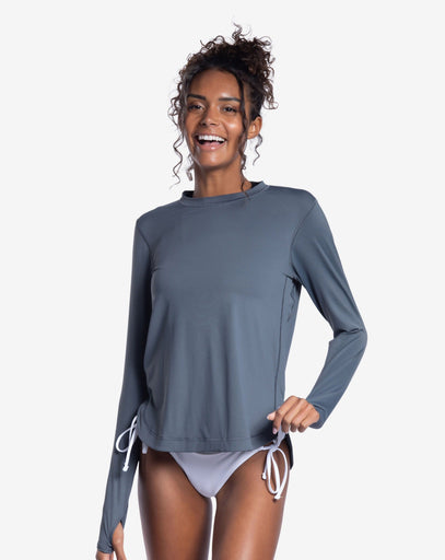 BloqUV Women's Scallop Top Relaxed