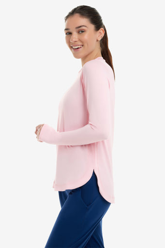 BloqUV Women's Scallop Top Relaxed