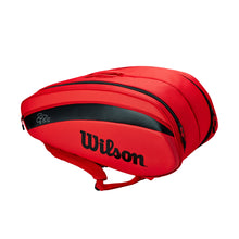 Load image into Gallery viewer, Wilson Roger Federer DNA 12 Pack Tennis Bag - Infrared
 - 4