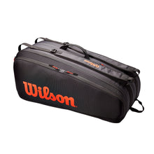 Load image into Gallery viewer, Wilson Tour 12 Black Red Pack Tennis Bag - Black/Red
 - 1