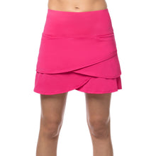 Load image into Gallery viewer, Lucky in Love Scallop 15.75in Womens Golf Skort - SHOCKNG PNK 645/XL
 - 6