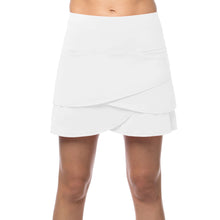 Load image into Gallery viewer, Lucky in Love Scallop 15.75in Womens Golf Skort - WHITE 110/XL
 - 8