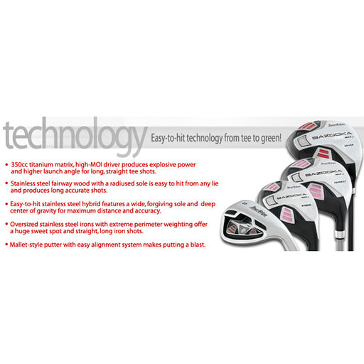 Tour Edge HT Max-J Junior Red Right Hand Driver
