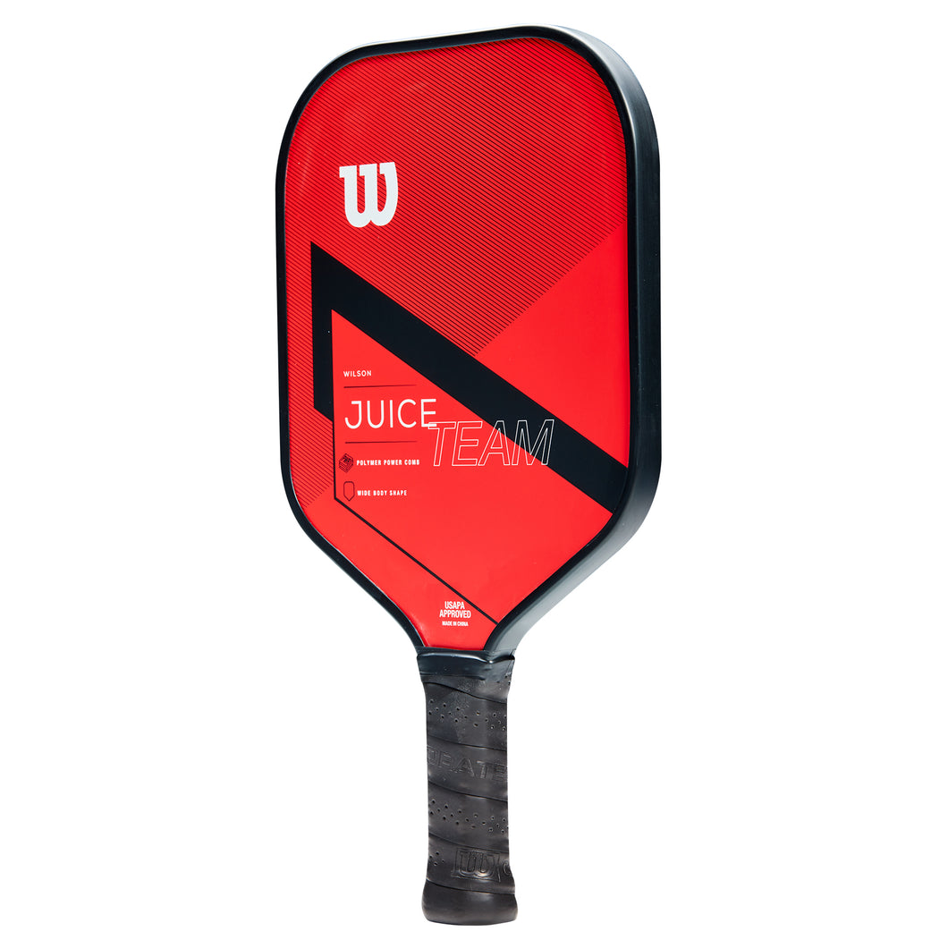 Wilson Juice Team Pickleball Paddle - Red/Black