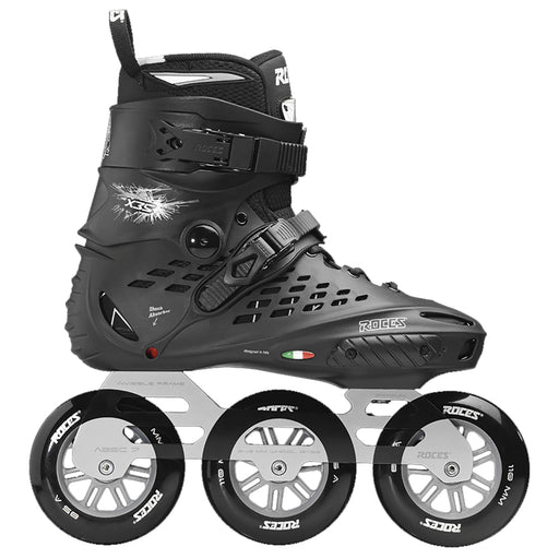 Roces X35 3x110 TIF Unisex Inline Skates - M14/BLK/SILVER 002