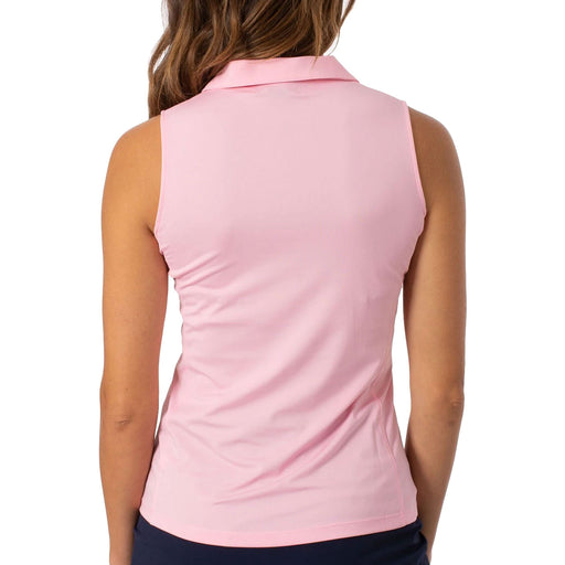 Golftini Zip Tech Womens Sleeveless Golf Polo