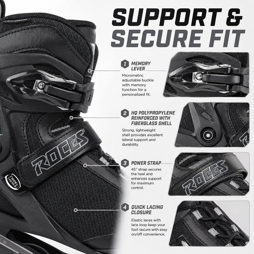 Roces Icon Mens Inline Skates