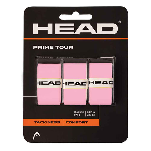 Head Prime Tour 3 Pack Overgrip - Pink