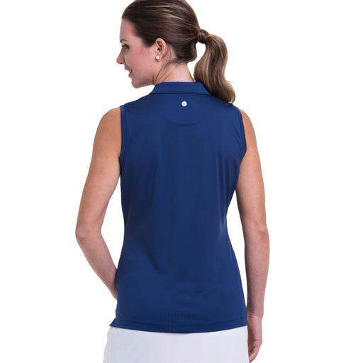 EP New York Convertible Mock Zip Womens Golf Polo