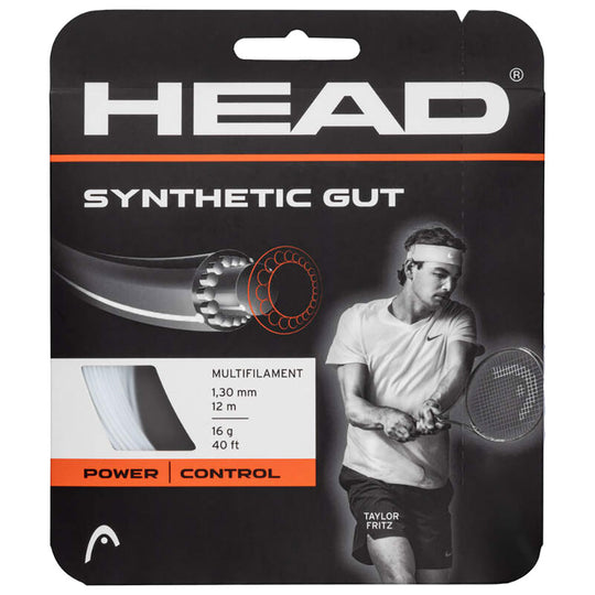 Head Synthetic Gut 16G Tennis String White
