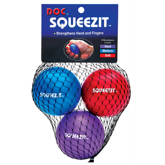 Unique DOC Squeezit Resistance Balls 3 Pack
