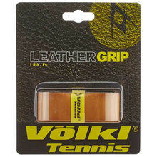 Load image into Gallery viewer, Volkl Leather Replacement Grip - Light Brown
 - 2