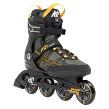 Load image into Gallery viewer, K2 F.I.T. 80 Boa Gray Mens Inline Skates - Gray/Mustard/13.0
 - 1