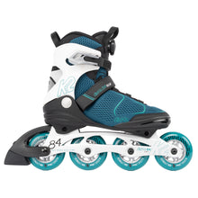 Load image into Gallery viewer, K2 Alexis 84 Boa Teal Womens Inline Skates
 - 2