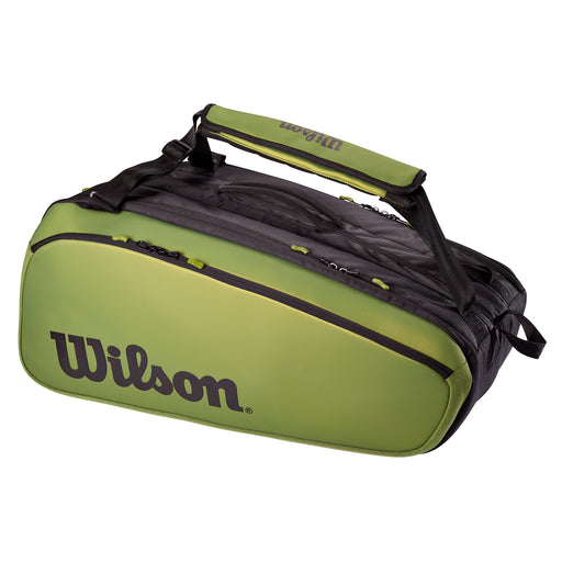 Wilson Super Tour Blade 15 Pack Tennis Bag - Black/Green