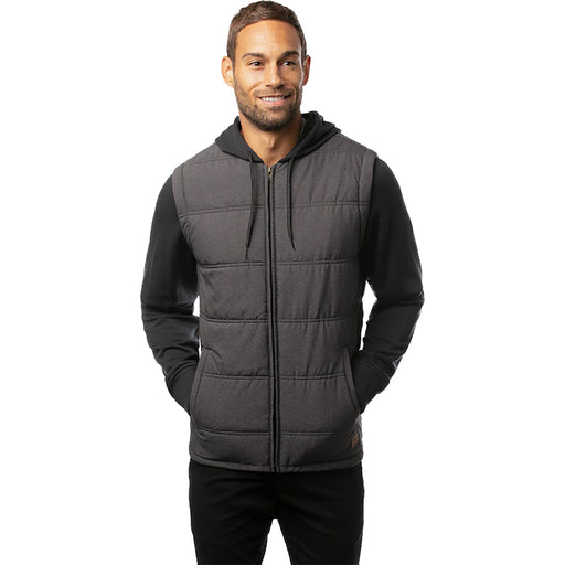 TravisMathew Scavenger Mens Golf Jacket - Hthr Black 0hbl/XL