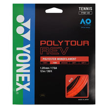 Load image into Gallery viewer, Yonex Poly Tour Rev 120 17g Tennis String - Bright Orange
 - 1