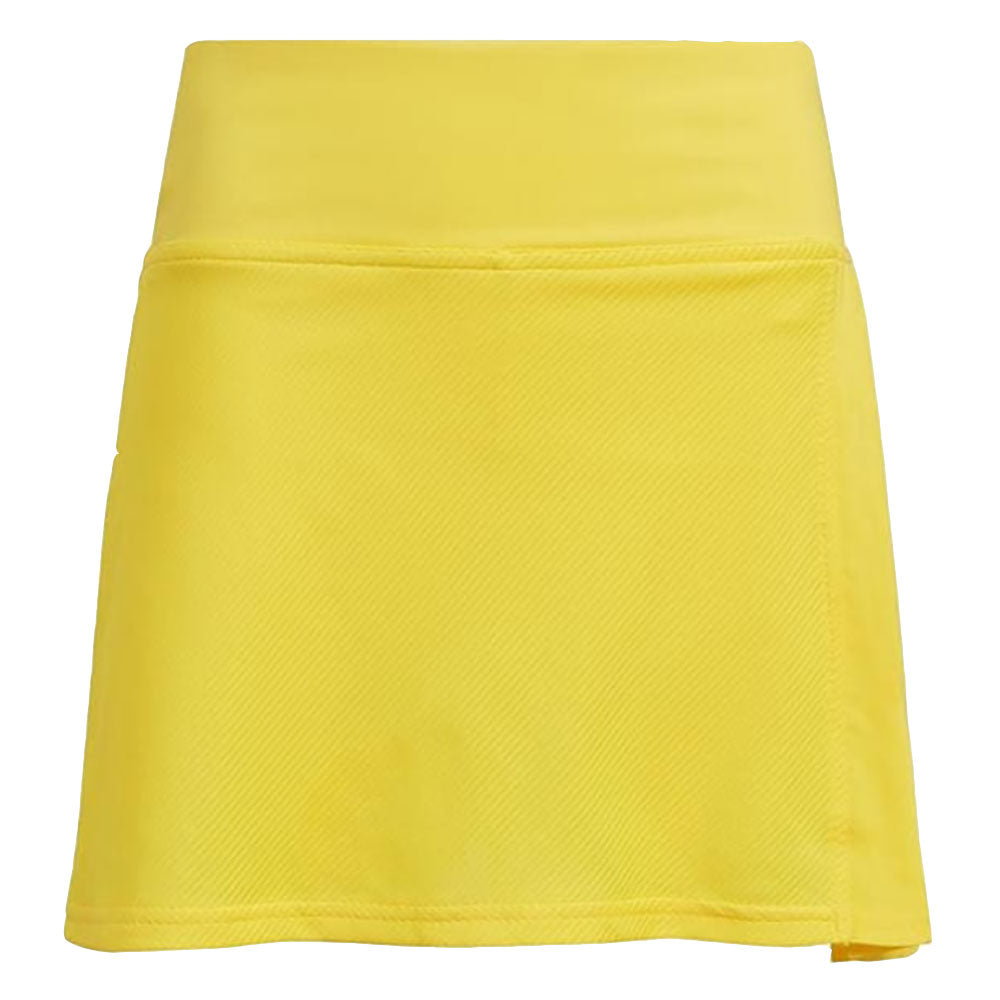 Adidas Pop Up Girls Tennis Skirt - IMPACT YELO 700/XL