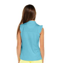 Load image into Gallery viewer, Lucky in Love Pleat Me Up Girls SL Golf Polo
 - 4