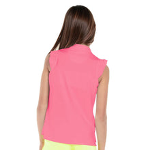 Load image into Gallery viewer, Lucky in Love Pleat Me Up Girls SL Golf Polo
 - 4