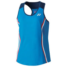 Load image into Gallery viewer, Yonex Melbourne Collection Womens Tennis Tank Top - Sea Blue Sb/L
 - 1